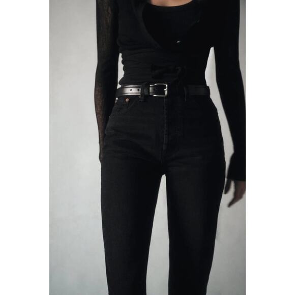 NWT ZARA STRAIGHT JEANS - Picture 6 of 15